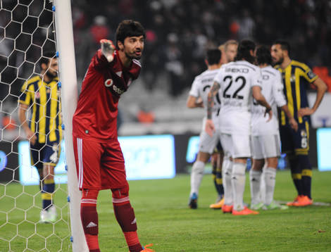 Turkey super league derby match between Besiktas and