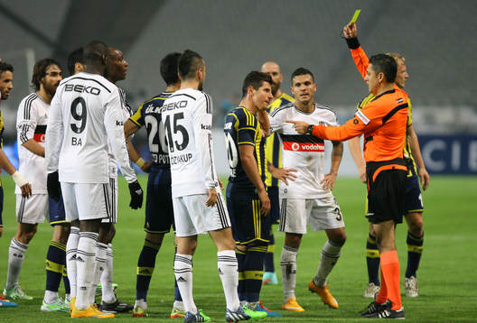 Turkey super league derby match between Besiktas and