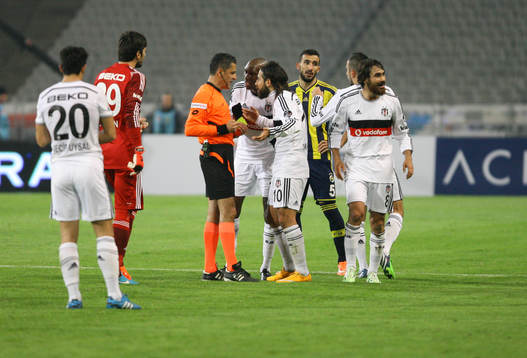 Turkey super league derby match between Besiktas and
