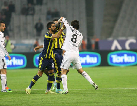 Turkey super league derby match between Besiktas and