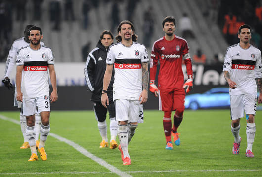 Turkey super league derby match between Besiktas and
