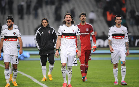 Turkey super league derby match between Besiktas and
