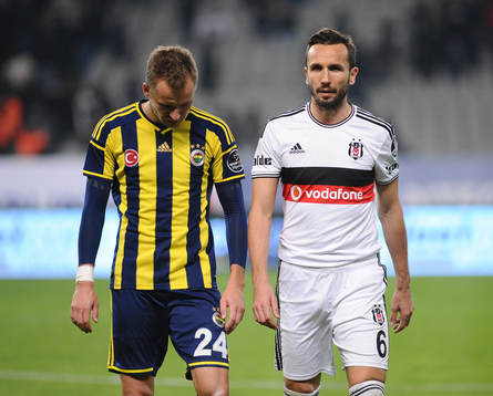 Turkey super league derby match between Besiktas and