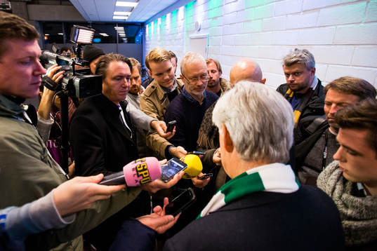Hammarbys tränare Nanne Bergstrand