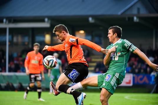 Varbergs Kujtim Bala  och Ljungskiles Hannes Stiller