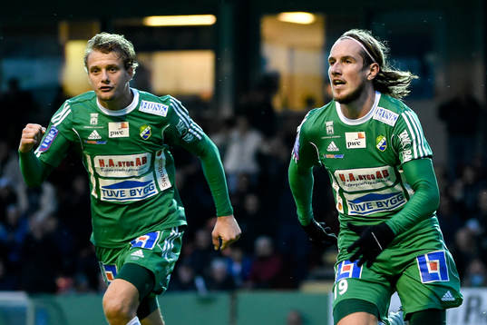 Ljungskiles David Johannesson jublar