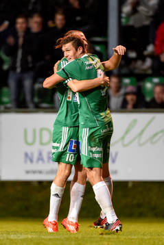 Ljungskiles Hannes Stiller jublar