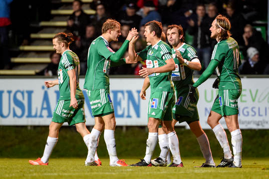 Ljungskiles Hannes Stiller jublar