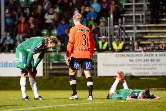 Ljungskiles David Johannesson och Jonas Lindberg deppar