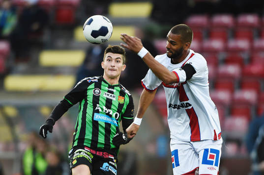 Assyriskas Kyle Konwea och GAIS Petri Zhubi