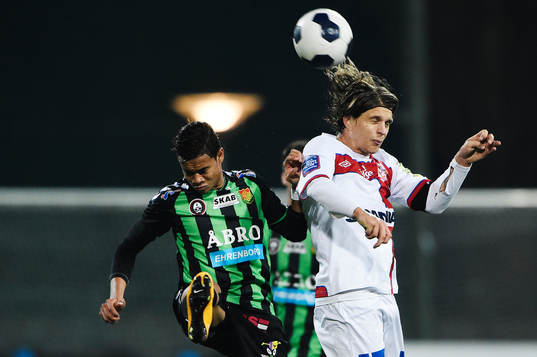 GAIS Ariel Lassiter och Assyriskas Fredrik Holster