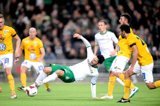 Hammarbys Pablo Pinones-Arce fälls med straff som följd
