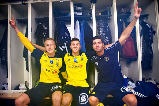 Ängelholms Christian Ljungberg, Michael Baggner och Robert