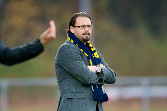 Ängelholms tränare Joakim Persson