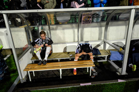 Landskrona spelare deppar
