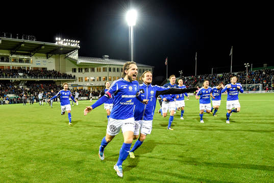 Sundsvalls Kevin Walker jublar