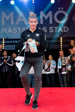 Rosengårds Anja Mittag när Malmö FF och Rosengård