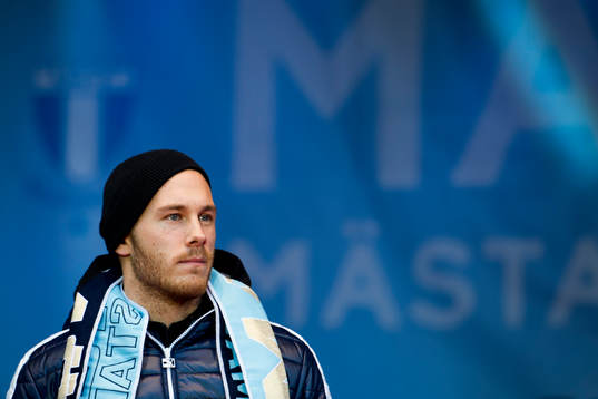 Malmö FFs Magnus Eriksson när Malmö FF och Rosengård