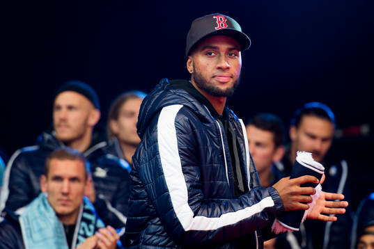 Malmö FFs Isaac Kiese Thelin när Malmö FF och Rosengård