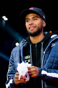 Malmö FFs Isaac Kiese Thelin när Malmö FF och Rosengård