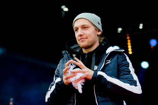Malmö FFs Emil Forsberg när Malmö FF och Rosengård