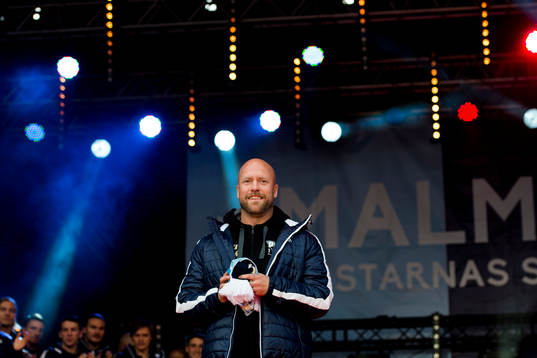 Malmö FFs assisterande tränare Olof Persson när Malmö