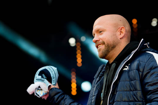 Malmö FFs assisterande tränare Olof Persson när Malmö