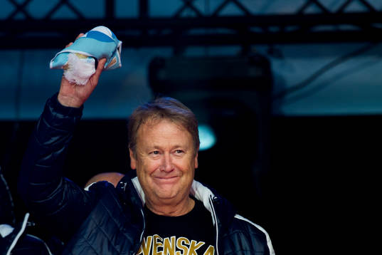 Malmö FFs tränare Åge Hareide när Malmö FF och