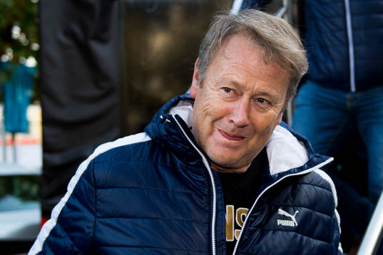 Malmö FFs tränare Åge Hareide när Malmö FF och