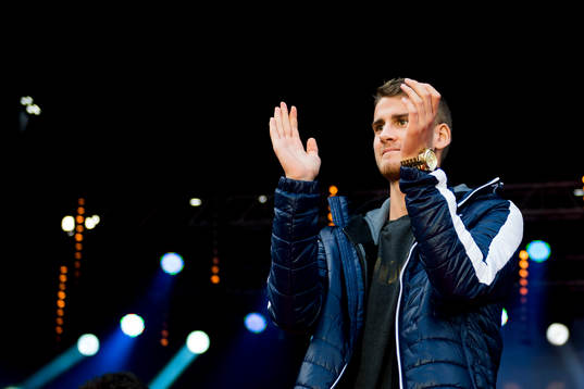 Malmö FFs Johan Hammar när Malmö FF och Rosengård