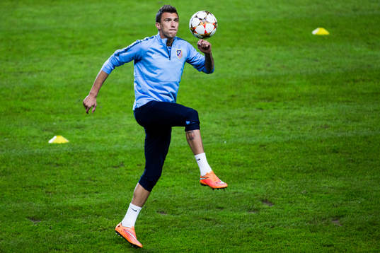 Atletico Madrids Mario Mandzukic