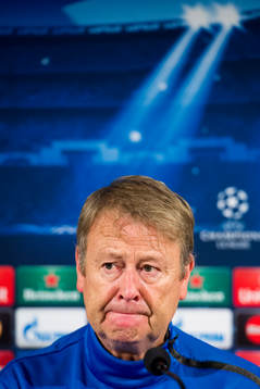 Malmö FFs tränare Åge Hareide deppar