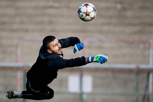 Malmö FFs målvakt Zlatan Azinovic