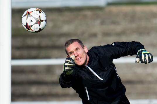 Malmö FFs målvakt Robin Olsen