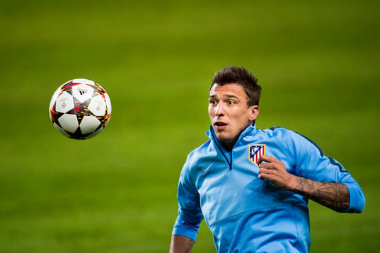 Atlético Madrids Mario Mandzukic