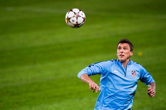 Atlético Madrids Mario Mandzukic