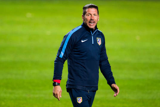 Atletico Madrids tränare Diego Simeone