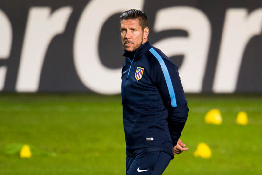 Atletico Madrids tränare Diego Simeone