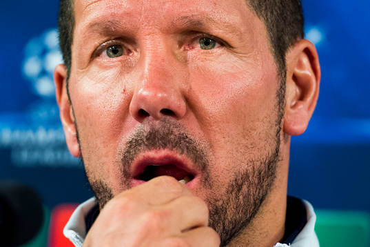 Atletico Madrids tränare Diego Simeone