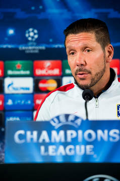Atletico Madrids tränare Diego Simeone