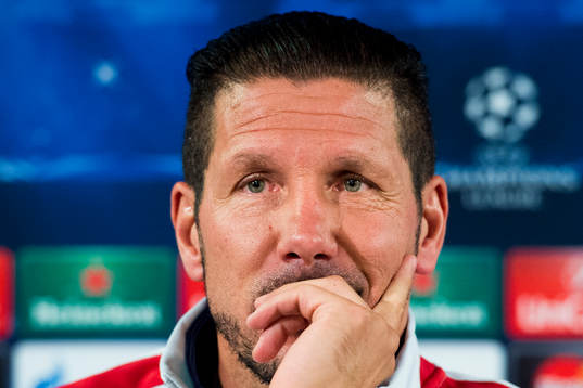 Atletico Madrids tränare Diego Simeone