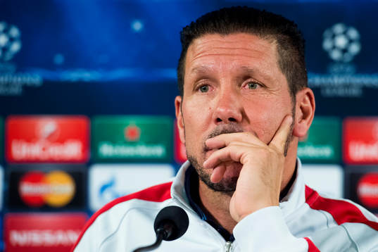 Atletico Madrids tränare Diego Simeone