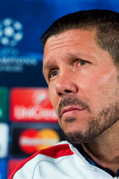 Atletico Madrids tränare Diego Simeone