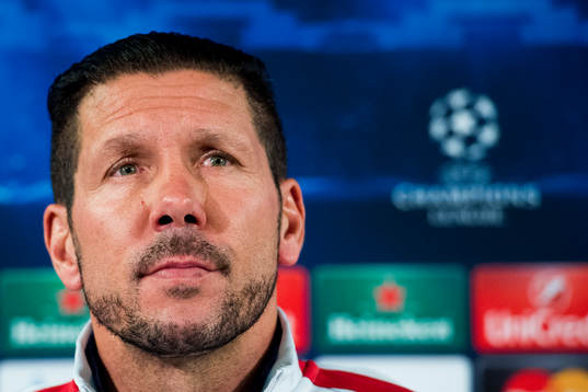 Atletico Madrids tränare Diego Simeone