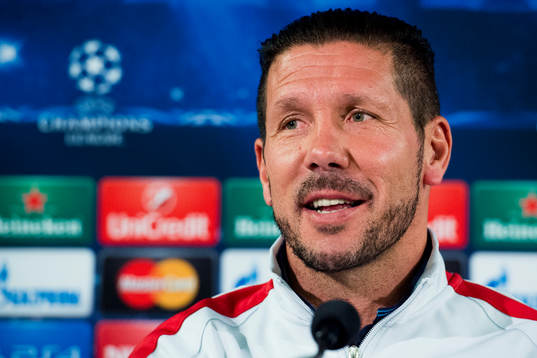 Atletico Madrids tränare Diego Simeone