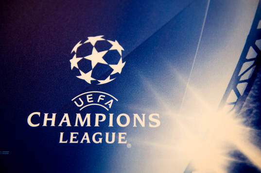 Champions League skylt