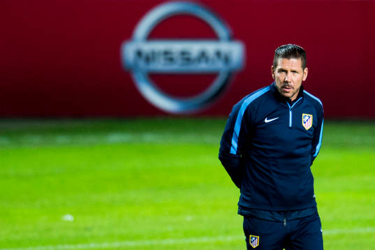 Atletico Madrids tränare Diego Simeone