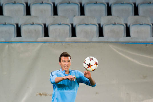 Atletico Madrids Mario Mandzukic