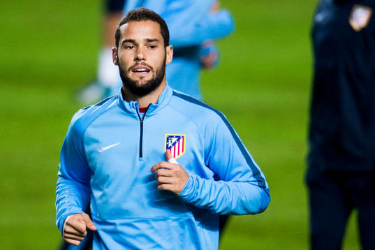 Atletico Madrids Mario Suarez