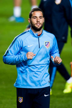 Atletico Madrids Mario Suarez